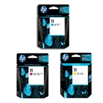 HP 11 serie ( C / M / Y ) origineel